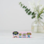 Carte De Visite Mini Chiens Spas pour animaux de compagnie Robes de cha (Debout devant)