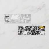 Carte De Visite Mini Chinatown - maigre (Devant / Derrière)