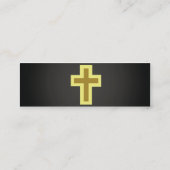 Carte De Visite Mini Christianisme - maigre (Dos)