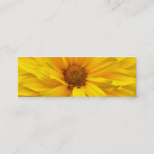 Carte De Visite Mini Chrysanthème (Dos)