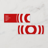 Carte De Visite Mini Cible (Devant / Derrière)