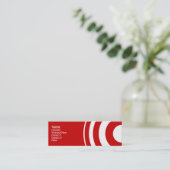 Carte De Visite Mini Cible (Debout devant)
