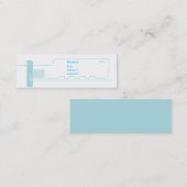 Carte De Visite Mini Circuit - maigre (Devant / Derrière)