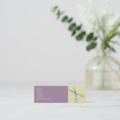 Carte De Visite Mini Ciseaux - Séché (Debout devant)