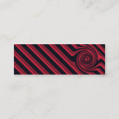 Carte De Visite Mini classique de nerf de boeuf (Dos)