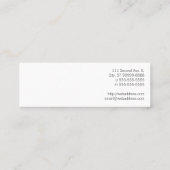 Carte De Visite Mini Clous (Dos)