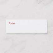 Carte De Visite Mini Coccinelles ! (Dos)