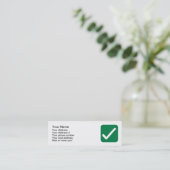 Carte De Visite Mini Coche (Debout devant)