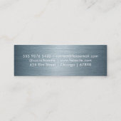 Carte de visite mini Code QR (Dos)