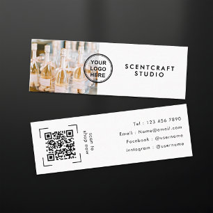 Carte De Visite Mini Code QR de la boutique en ligne de commerce électr