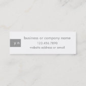 Carte De Visite Mini Coepi (Dos)