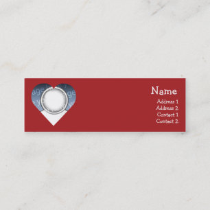 Carte De Visite Mini Coeur