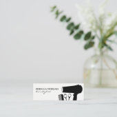 Carte De Visite Mini Coiffeuse (Debout devant)