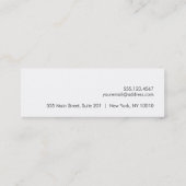 Carte De Visite Mini Colbalt Blue Butterfly Nature (Dos)