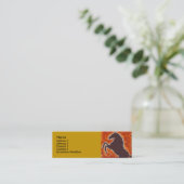 Carte De Visite Mini Colère de Cheval (Debout devant)
