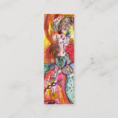 Carte De Visite Mini COLOMBINA / Arts du spectacle, Costume Designer (Dos)