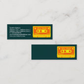 Carte De Visite Mini Combiner la bande (Devant / Derrière)