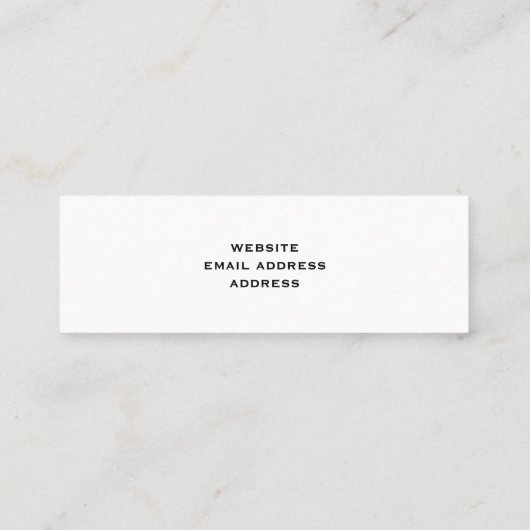 Carte De Visite Mini Conception abstraite moderne de l'étirement rose e (Dos)