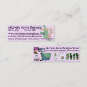 Carte De Visite Mini Conceptions de Michele Anne (Devant / Derrière)