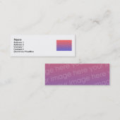 Carte De Visite Mini Concevez votre propre (Devant / Derrière)