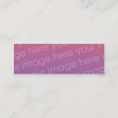 Carte De Visite Mini Concevez votre propre (Dos)