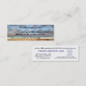 Carte De Visite Mini Conseiller professionnel Minicard de thérapie de (Devant / Derrière)