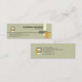 Carte De Visite Mini Construction structurelle de piliers de bâtiment (Devant / Derrière)