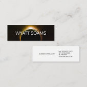 Carte De Visite Mini Consultant Eclipse (Devant / Derrière)