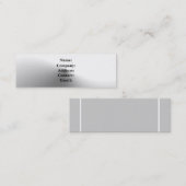 Carte De Visite Mini Contemporain (Devant / Derrière)
