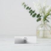 Carte De Visite Mini Contemporain (Debout devant)