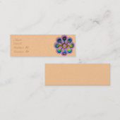 Carte De Visite Mini Contour de Lavendar de lucette (Devant / Derrière)