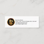 Carte De Visite Mini Contractant de Cimenterie Creative Wall (Dos)