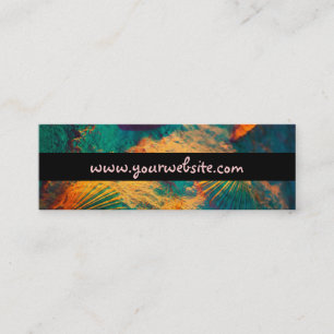 Carte De Visite Mini Coquillages et sable