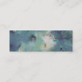 Carte De Visite Mini  Cosmos. (Dos)