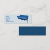 Carte De Visite Mini Couch - Skinny (Devant / Derrière)