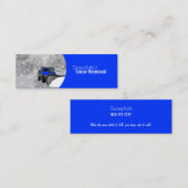 Carte De Visite Mini Couleur de déblaiement de neige variable (Devant / Derrière)