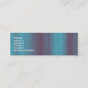 Carte De Visite Mini Courant-jet