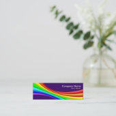 Carte De Visite Mini Courbe de spectre 3d - Prope Purple 330066 (Debout devant)