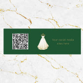 Carte de visite mini couture alterations Émeraude