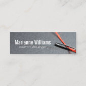 Carte De Visite Mini Couture en Seamstress (Devant)