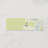 Carte De Visite Mini Couture - maigre (Dos)