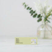 Carte De Visite Mini Couture - maigre (Debout devant)