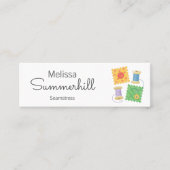 Carte De Visite Mini Couture, Seamstress, Dressmaker (Devant)