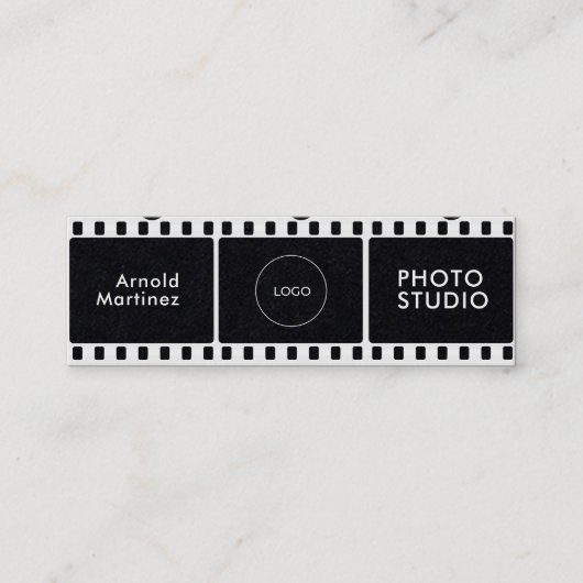 Carte De Visite Mini Couverture du cadre de bande  (Devant)