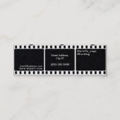 Carte De Visite Mini Couverture du cadre de bande  (Dos)