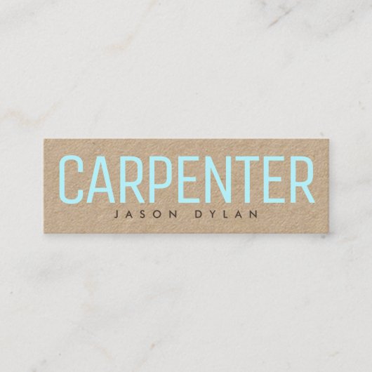 Carte De Visite Mini Couverture géante ouvrée moderne des textes de (Devant)