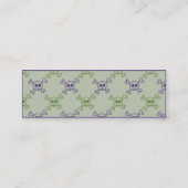 Carte De Visite Mini Crânes (Dos)