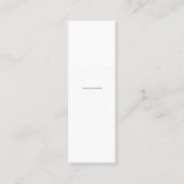 Carte De Visite Mini Create Your Own wedding custom Flat Note Card (Devant)