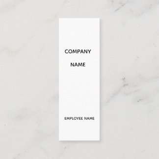 Carte De Visite Mini Créez votre design ici ajoutez votre logo texte