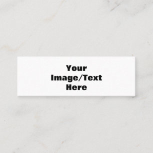 Carte De Visite Mini Créez Votre Propre